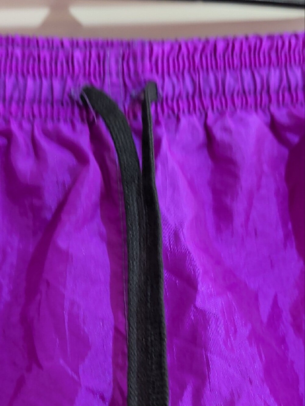 Umbro Purple Athletic Shorts with Black Trim - Picture 4 of 10